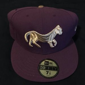 Purple & Gold New Era Fitted Hat